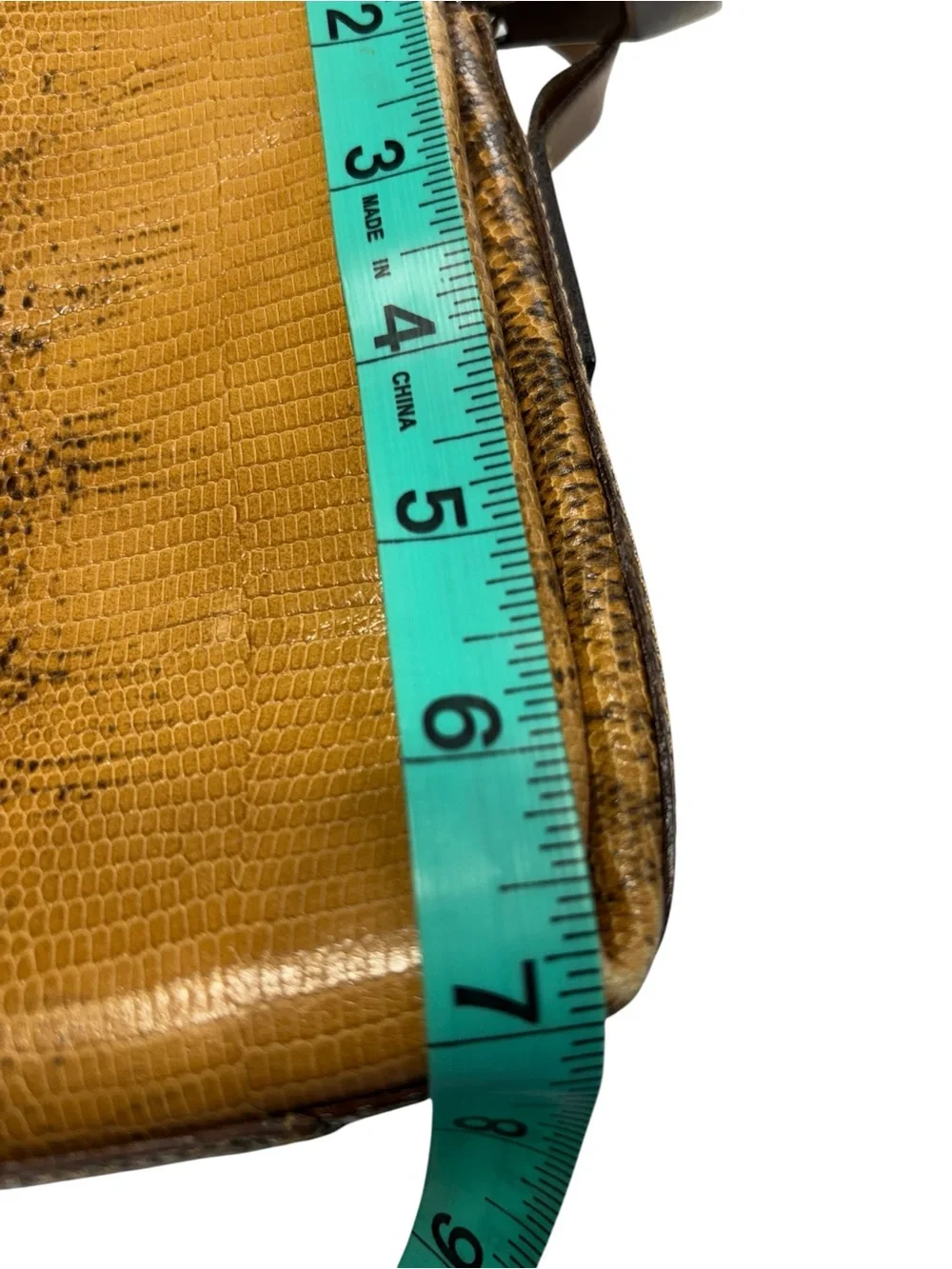 Francesco Biasia textured snake